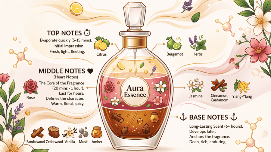 what is notes in perfume